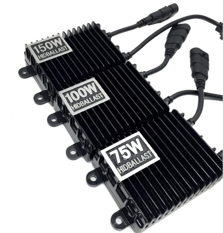 HID Xenon balast za lovne svjetla, tražna svjetla i ribolovne lampe, 12V, 75W/100W/150W, start u jednoj sekundi, visoka zaštita, vijek trajanja 3000 sati