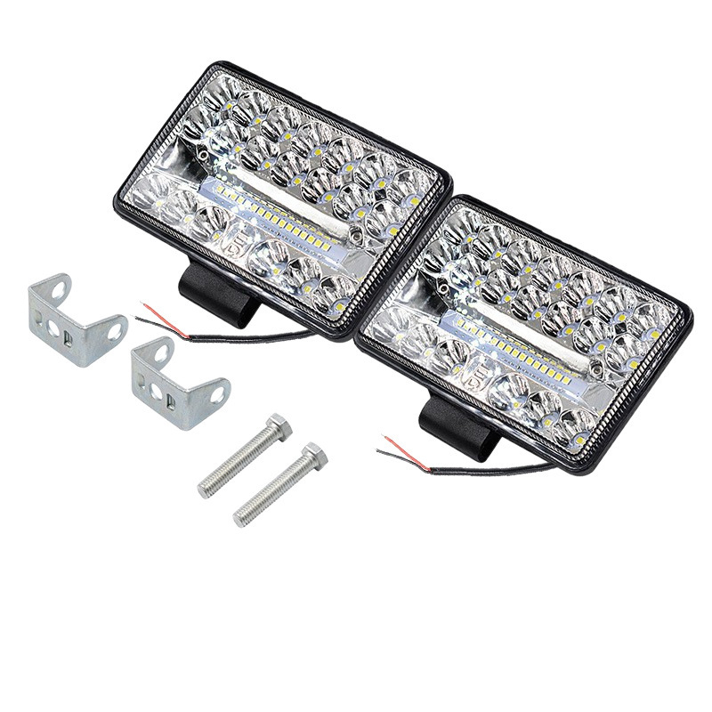 Dvostruka LED radna svjetiljka za automobil, 30W, 12V DC, 1200 lm, IP67, univerzalna kompatibilnost