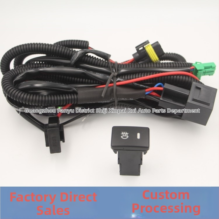 H11 set mlhových svetiel so relé a predlžovacím káblom H8/H9 – Xenónová lampa, čisté meďové vodiče, 10-ročná životnosť