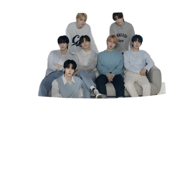 ENHYPEN-téma tamni idol grupa tapiserija za dnevni boravak; materijal: Tencel (Lyocell); Peach Skin glavni materijal; sadržaj glavnog materijala 81-90%; digitalna toplinska prijenos tisak; oblik: pravokutnik