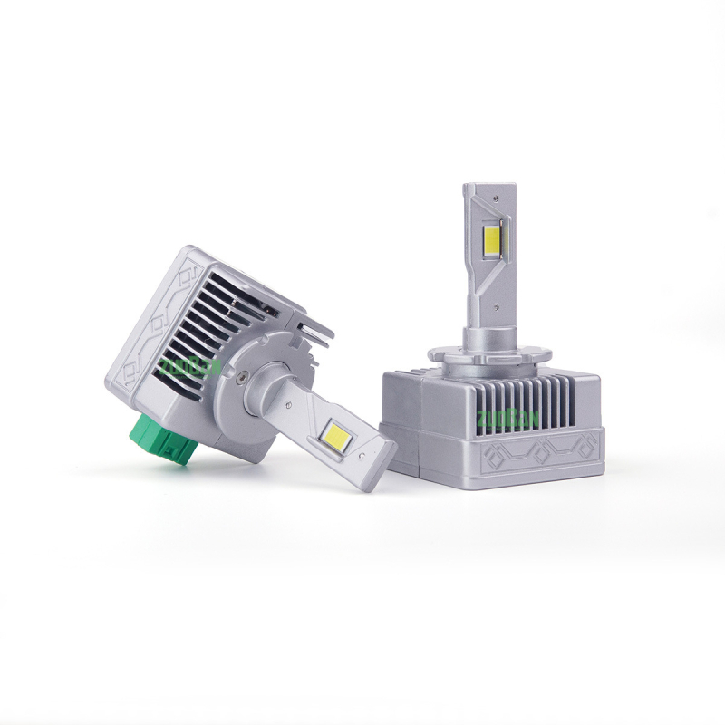 LED automobilska prednja svjetla s izravnim priključkom D2S/R, D4S/R, 1:1 zamjena za originalne halogene, 120W, 12V, 120000 lm, model S12, vijek trajanja 30000 h