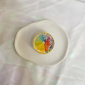 Suport pentru telefon mobil, braț retractabil, design de birou, din plastic, stil desen animat, personalizabil (YSY)