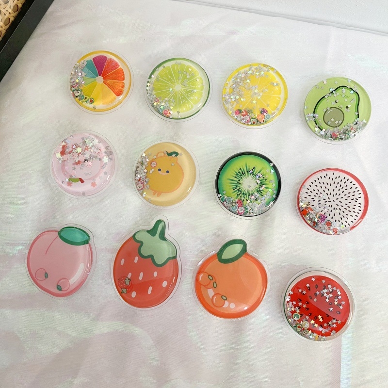 Suport pentru telefon mobil, braț retractabil, design de birou, din plastic, stil desen animat, personalizabil (YSY)