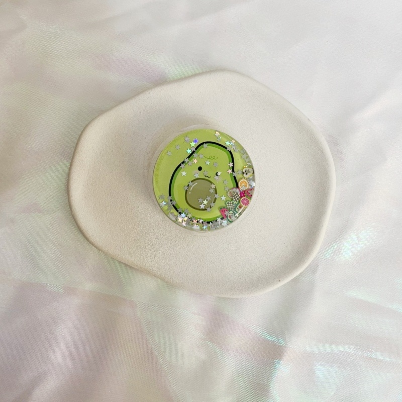 Suport pentru telefon mobil, braț retractabil, design de birou, din plastic, stil desen animat, personalizabil (YSY)