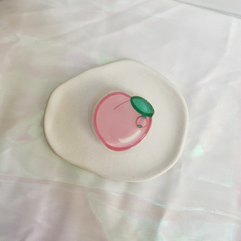 Suport pentru telefon mobil, braț retractabil, design de birou, din plastic, stil desen animat, personalizabil (YSY)