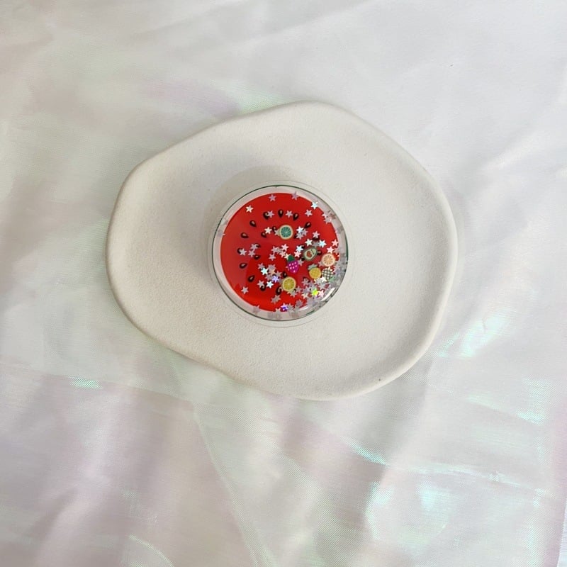 Suport pentru telefon mobil, braț retractabil, design de birou, din plastic, stil desen animat, personalizabil (YSY)