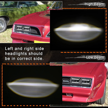 Far LED pentru autovehicul QBY-2111, 30W, 10-24V, IP67, 2800 lm, compatibil HID Xenon H4651/H4652/H4656