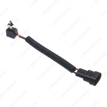 FEELDO autófényszóró konverziós kábel, H1-től 9005-ös dugóig, LED/HID lámpa tartó adapter, univerzális, ABS és fém