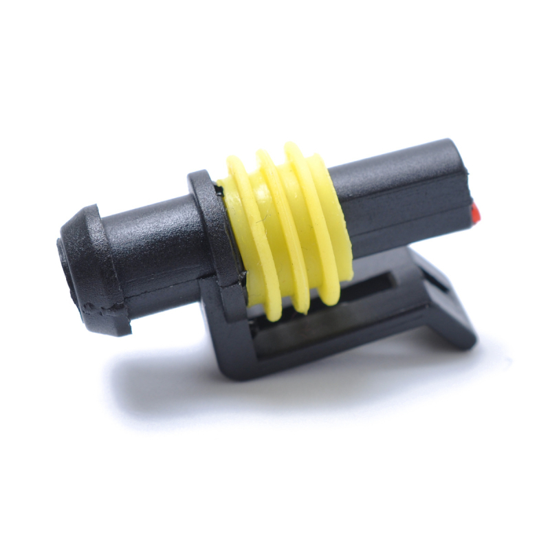 Conector auto impermeabil din nylon, rezistent la foc, cu mufe masculine și feminine; utilizare generală, compatibil HID plug și socket