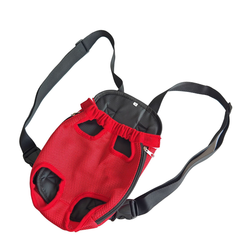 Geantă de piept pentru animale de companie, respirabilă, pentru pisici și câini, poliester, capacitate mare, brand Cute weaving