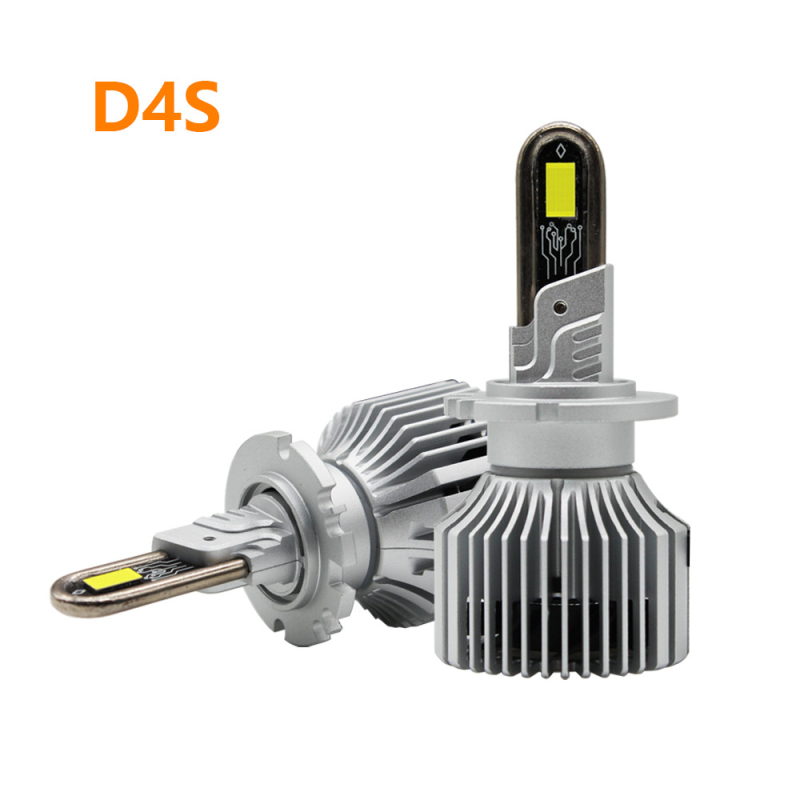 LED žarulja s U-oblikom bakrenog cijevi za automobilske farove D1S/D2R/D3S/D4R/D4S/D8S, aluminijsko kućište, IP65, 12V, 5000–6000 lm, vijek trajanja ≥30000 h