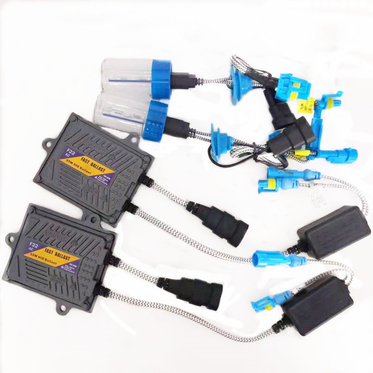 Xenon žarulje za automobilske svjetla, 55W, 12V, 5800 lm, IP75, univerzalna kompatibilnost (9005/9006/H7/H8/H9/H11)