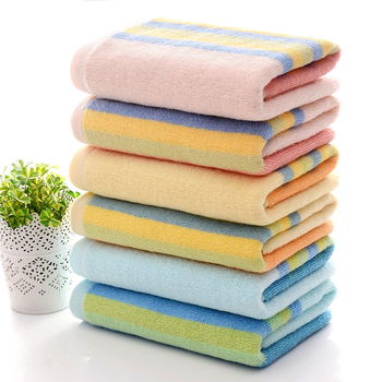 Ručnik za kupanje, 100% pamuk, jacquard tkanina, 200–300 g, prugasti uzorak, za bebe
