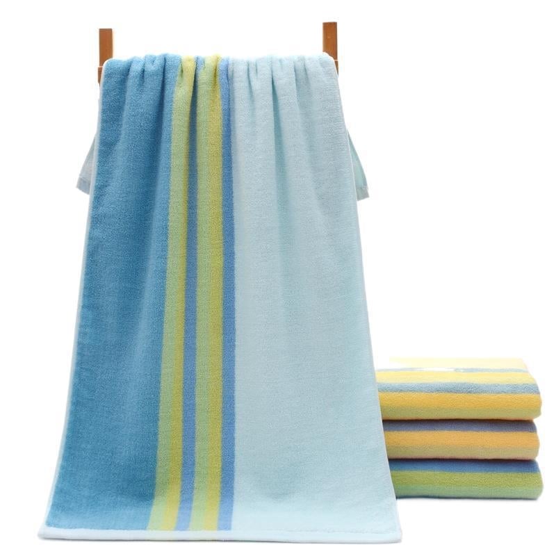 Ručnik za kupanje, 100% pamuk, jacquard tkanina, 200–300 g, prugasti uzorak, za bebe