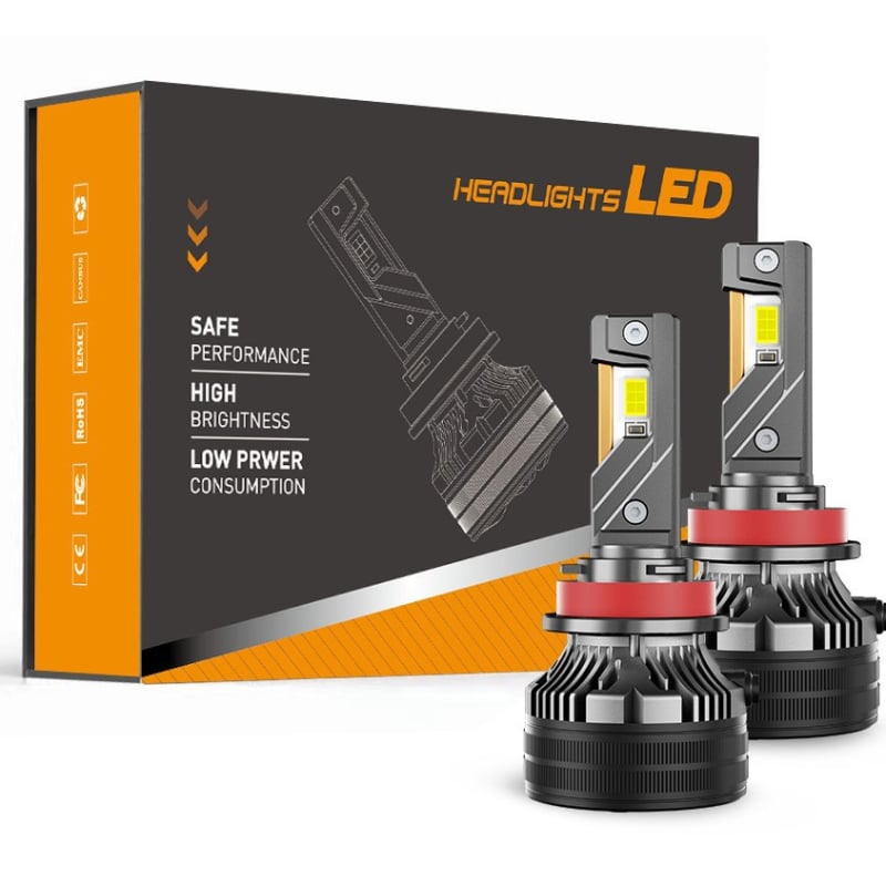 LED prednja svjetlosna žarulja, 85W, 12V, 6500 lm, IP67, univerzalna kompatibilnost