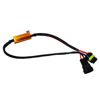 LED dekoder za farove s kabelskim kompletom H1/H7/9006/H11 - 50W, 12V, IP65, DZ001