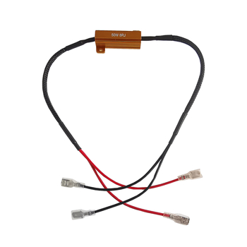 LED dekoder za farove s kabelskim kompletom H1/H7/9006/H11 - 50W, 12V, IP65, DZ001