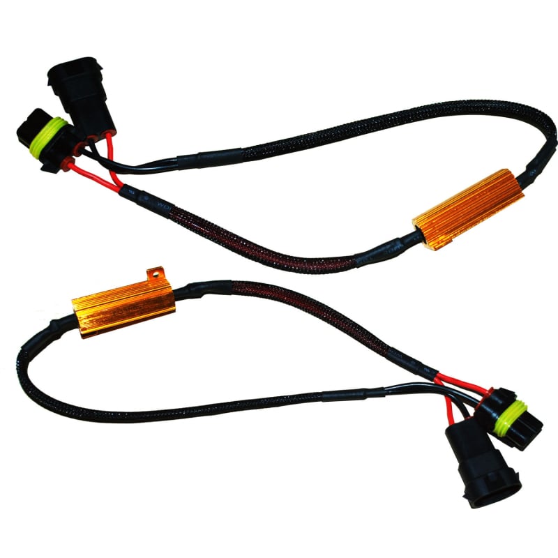 LED dekoder za farove s kabelskim kompletom H1/H7/9006/H11 - 50W, 12V, IP65, DZ001