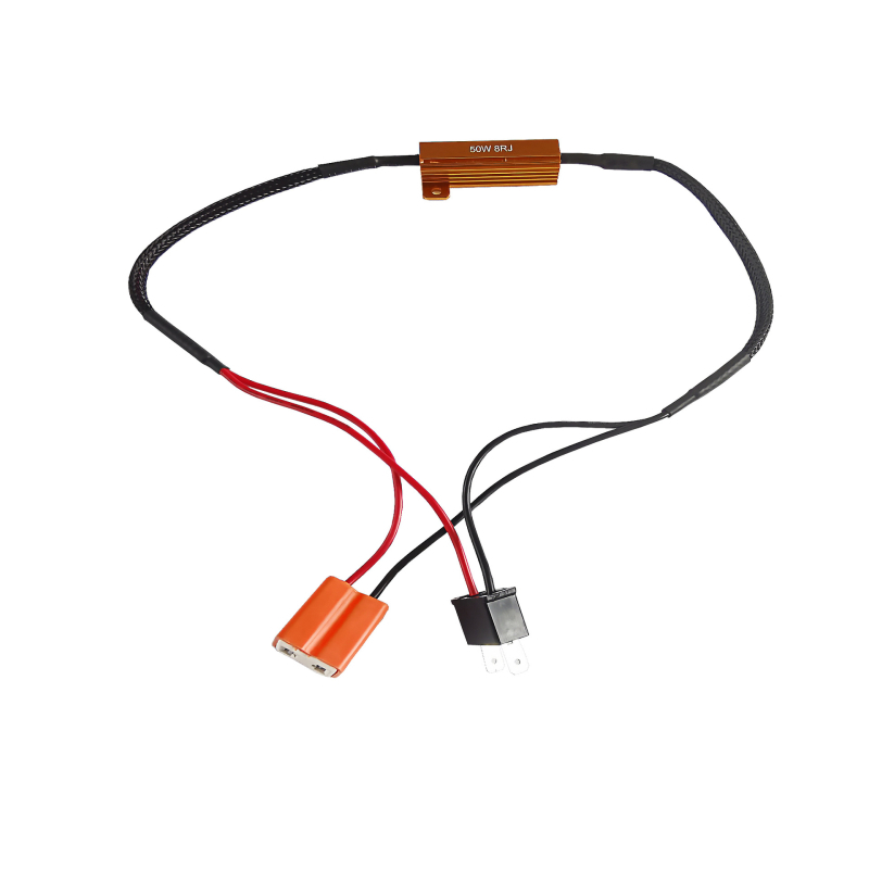 LED dekoder za farove s kabelskim kompletom H1/H7/9006/H11 - 50W, 12V, IP65, DZ001