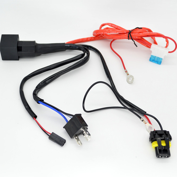 KEMAUTO Κιτ dimmer φανού μοτοσικλέτας H4 με τριπλό ρελέ γραμμή, προσαρμοσμένες ρυθμίσεις