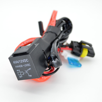 KEMAUTO Κιτ dimmer φανού μοτοσικλέτας H4 με τριπλό ρελέ γραμμή, προσαρμοσμένες ρυθμίσεις