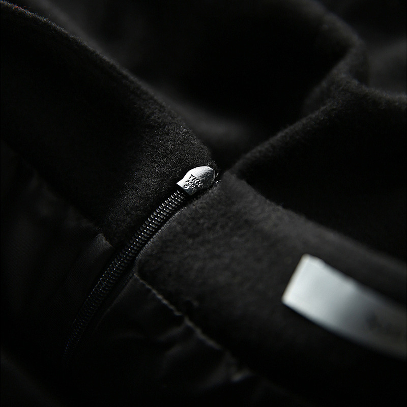 Fustă creion cu model tartan din lână, talie înaltă, lungime medie, croială dreaptă (50-70% lână; 30-50% fibre sintetice)