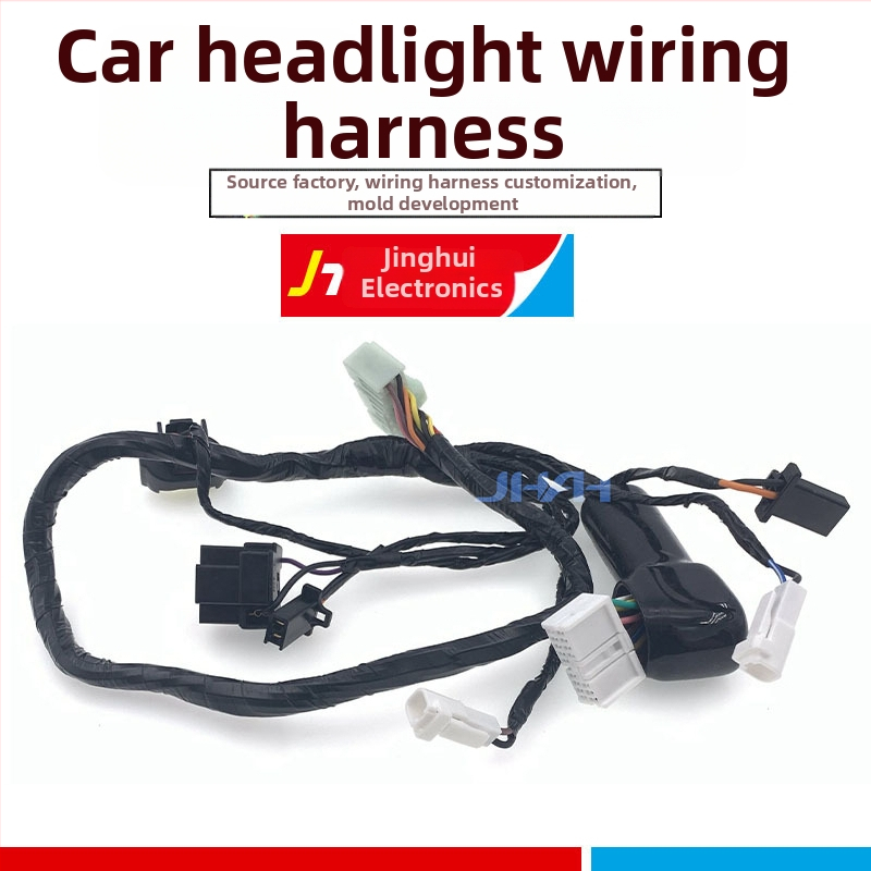 Sistem de cabluri pentru faruri auto cu LED Xenon, contacte din cupru și cablu senzor auto