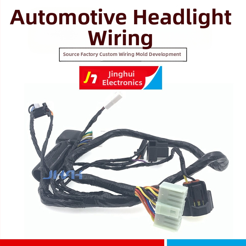 Sistem de cabluri pentru faruri auto cu LED Xenon, contacte din cupru și cablu senzor auto