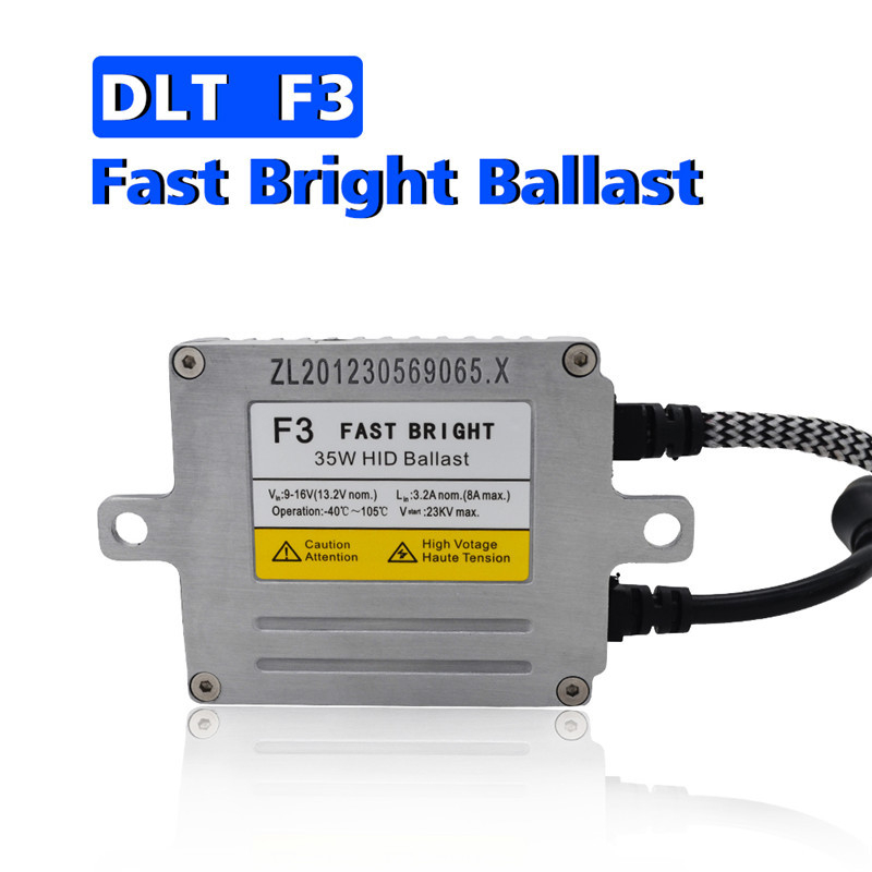 Xenon HID balast JT-DLT-F3T za automobile – 35W, 12V, IP67, 4800 lm