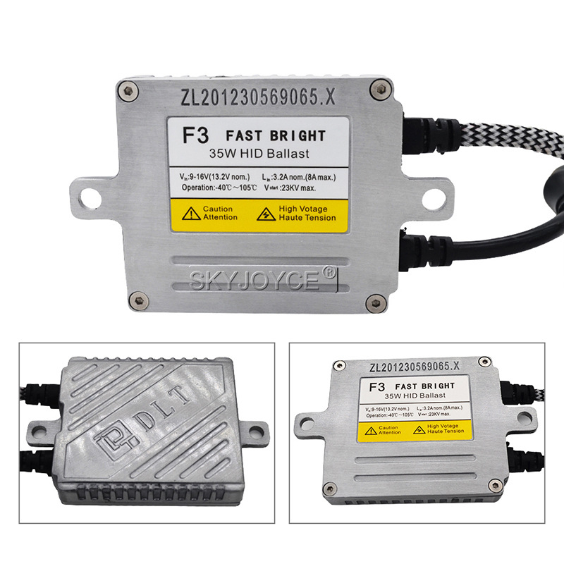 Xenon HID balast JT-DLT-F3T za automobile – 35W, 12V, IP67, 4800 lm