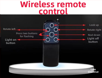 Telecomandă wireless pentru reflectorul auto; model T5180; funcționează pe baterie; control fără fir; accesoriu pentru reflector auto
