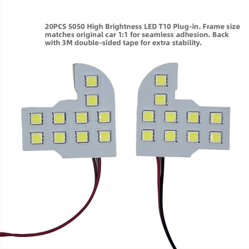 LED čítacie svetlo do strechy auta, 12V, 15W, model Reading light roof light