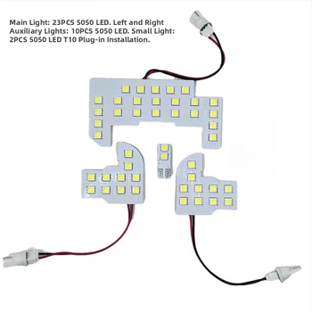 LED čítacie svetlo do strechy auta, 12V, 15W, model Reading light roof light
