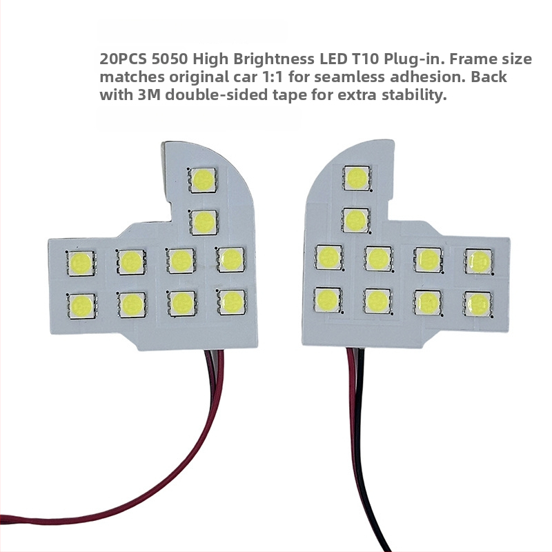 LED čítacie svetlo do strechy auta, 12V, 15W, model Reading light roof light