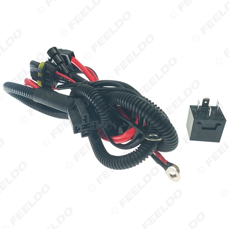 Komplet žica HID/LED za svjetla s relejem, 12V, 35W, 9005/9006, univerzalni