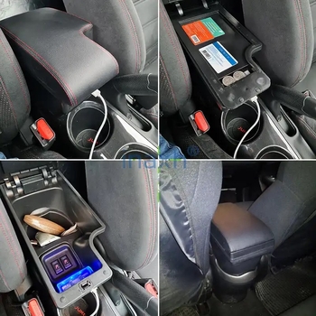 Kutija za naslon za ruku Infiniti ESQ, plastična, model ESQ, prilagodljiva obrada, podrška za instalaciju
