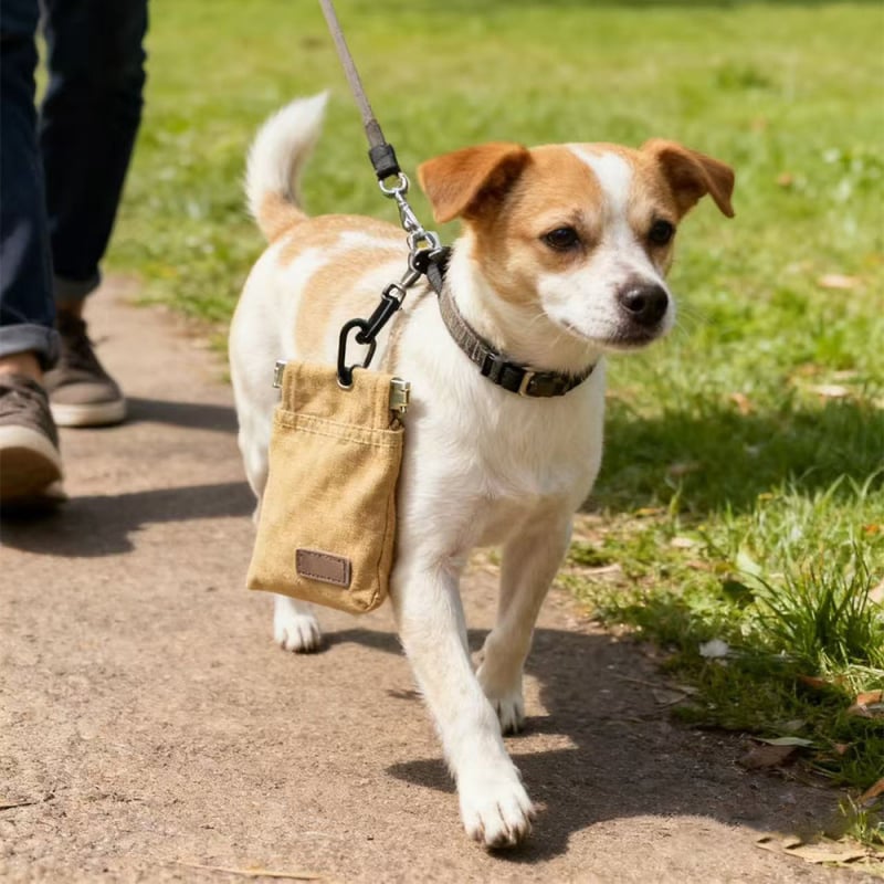 Vászon kutyaeledel-táska kültéri edzéshez – puha anyag, Guangdong eredet