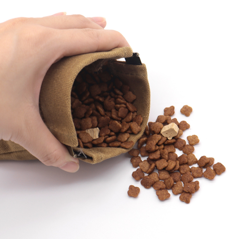 Vászon kutyaeledel-táska kültéri edzéshez – puha anyag, Guangdong eredet