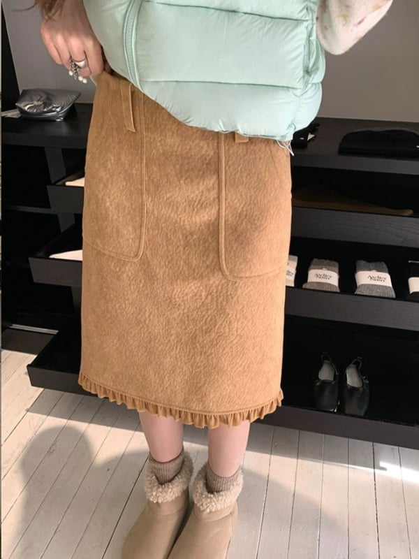 Plisirana midi suknja, poliester s elastanom, mikroelastična, elegantan uredski stil