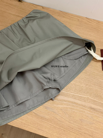 Suknja-hlače, jednostavan dizajn, poliester, jesen 2025, mikroelastičnost, minimalistički japansko-korejski casual stil