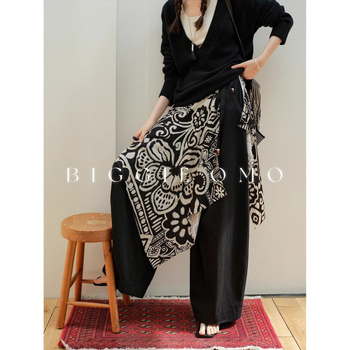 Printana vunena bluza s pregačom, proljeće 2025, stil kraljevske sestre, visoka elastičnost