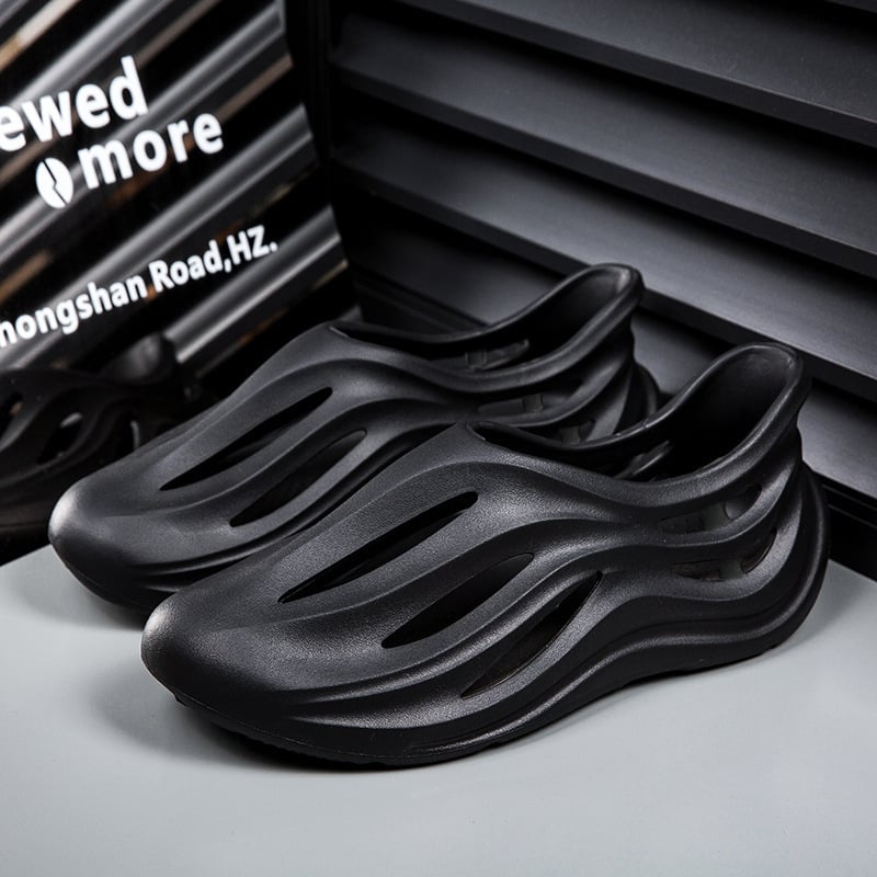 Férfi lyukas cipő – Kamuflázs, EVA felső és talp, Légáteresztő, Kényelmes szabadidő-stílus, 2025 tavasz