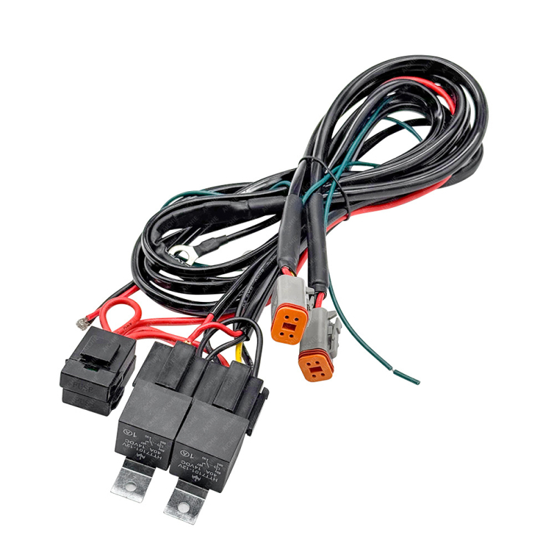 Aichi Komplet kabelske instalacije za svjetla motocikla s PVC omotom, kompatibilan s H1/H7/H11