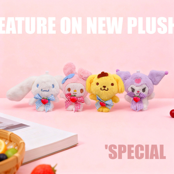 Xia wei crafts plüss kutya kulcstartó – kristályosan puha plüss, PP pamut töltés, testreszabható minták, 14+ éveseknek