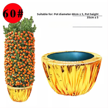 Vrtni dekorativni ukrasi za posude, papirni materijal, ukrašavanje, Green good