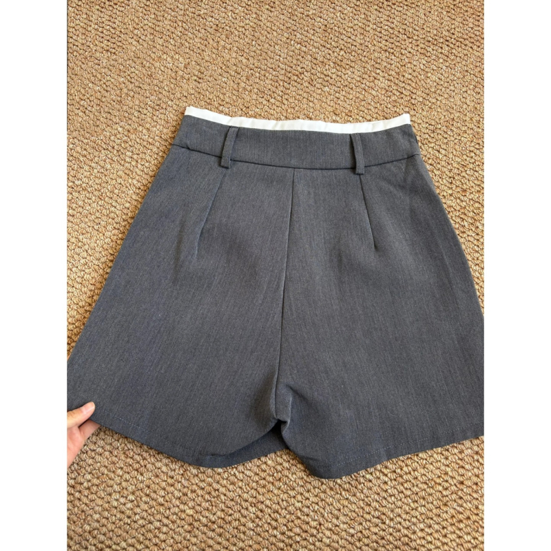 Mini suknja s visokim pojasom, A-linijski kroj, dužina mini, kompozitni materijal, visoka elastičnost