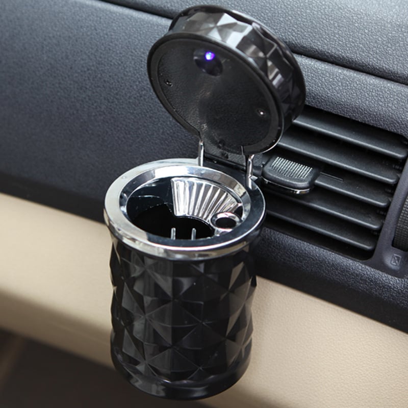 Auto pepeljara Diamond cut, plastika, lijevanje, 130 g, višenamjenski za dom i auto