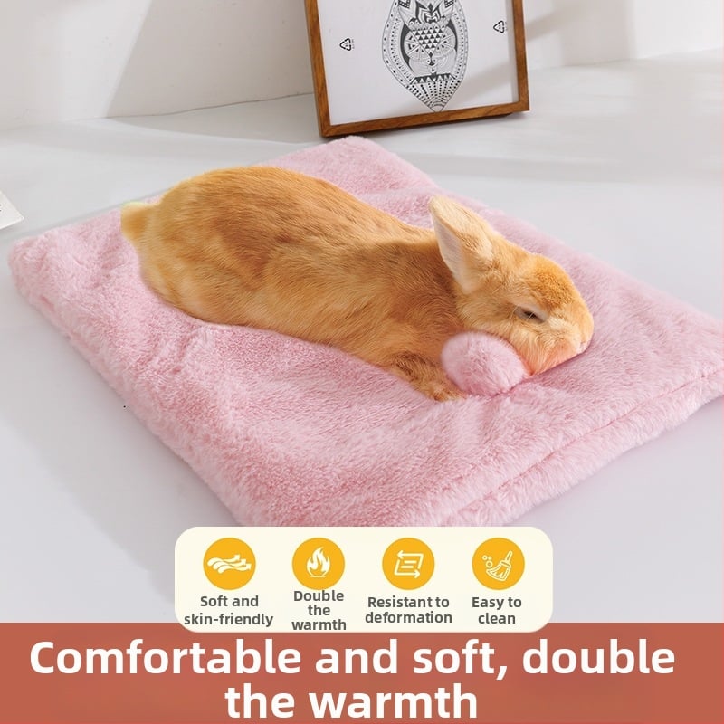 Pamukasti gnijezdo jastučić za mala kućne ljubimce – jesen-zima, za zečeve, hrčke i zamorce (materijal: tkanina; kategorizacija: gnijezdo/kavez/ukrište)