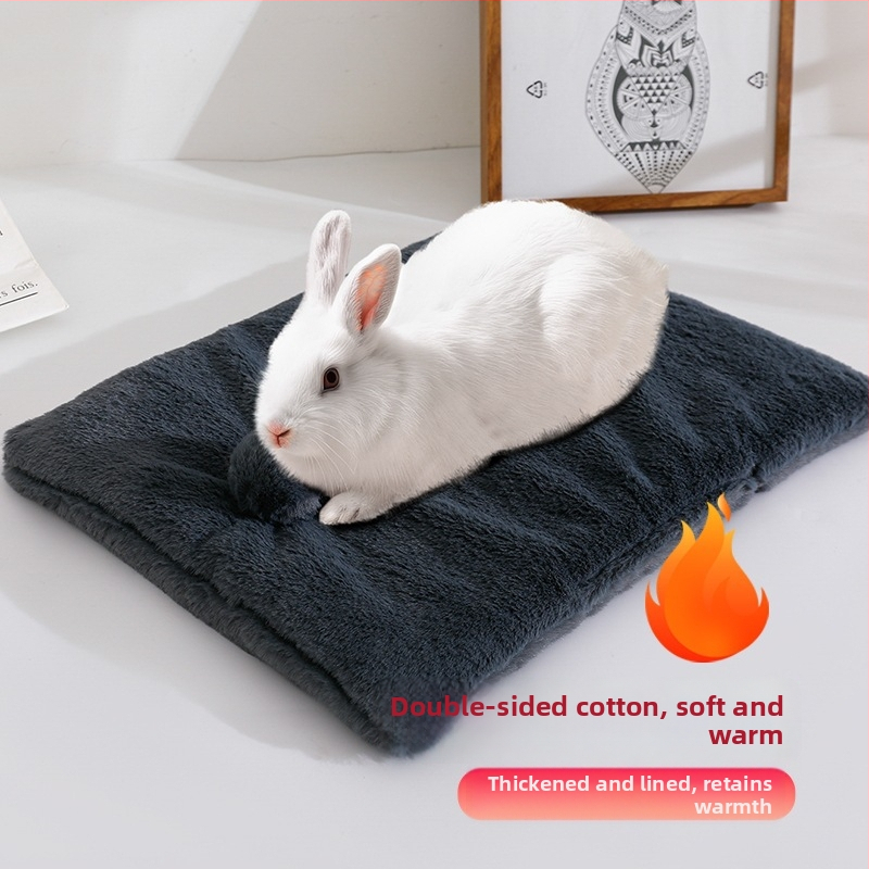 Pamukasti gnijezdo jastučić za mala kućne ljubimce – jesen-zima, za zečeve, hrčke i zamorce (materijal: tkanina; kategorizacija: gnijezdo/kavez/ukrište)