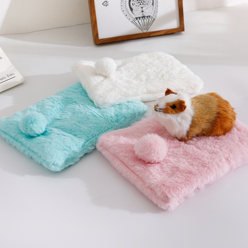 Pamukasti gnijezdo jastučić za mala kućne ljubimce – jesen-zima, za zečeve, hrčke i zamorce (materijal: tkanina; kategorizacija: gnijezdo/kavez/ukrište)